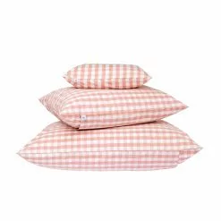 Millenotti Mille Notti Casella Percale Örngott -Sängkläder försäljning 20158133 casella pillows pink ivory