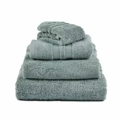 Millenotti Mille Notti Fontana Handduk EKO -Sängkläder försäljning 70001 017 fontana greygreen