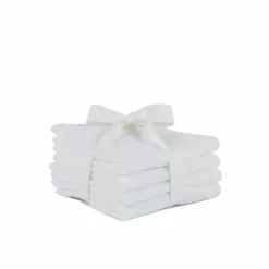 Millenotti Mille Notti Albergo Makeup Handduk (4 Pack) Vit