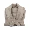 Millenotti Mille Notti Fontana Badrock EKO -Sängkläder försäljning 70014 046 1 fontana lightbrown bathrobe