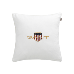 GANT Archive Shield Prydnadskudde -Sängkläder försäljning GANTArchiveShieldKuddfodral White