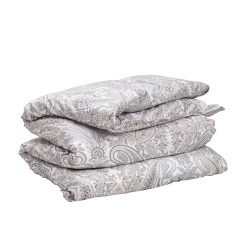 GANT Key West Paisley Påslakan - Grey