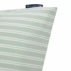 Lexington Striped Cotton Poplin Örngott 8 Lexington Striped Cotton Poplin Örngott -Sängkläder försäljning GreenWhiteStripedCottonPoplinPillowcase1 kopia