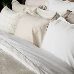 Lexington Hotel Light Flannel Örngott -Sängkläder försäljning HotelLightFlannelWhiteLtBeigePillowcase3
