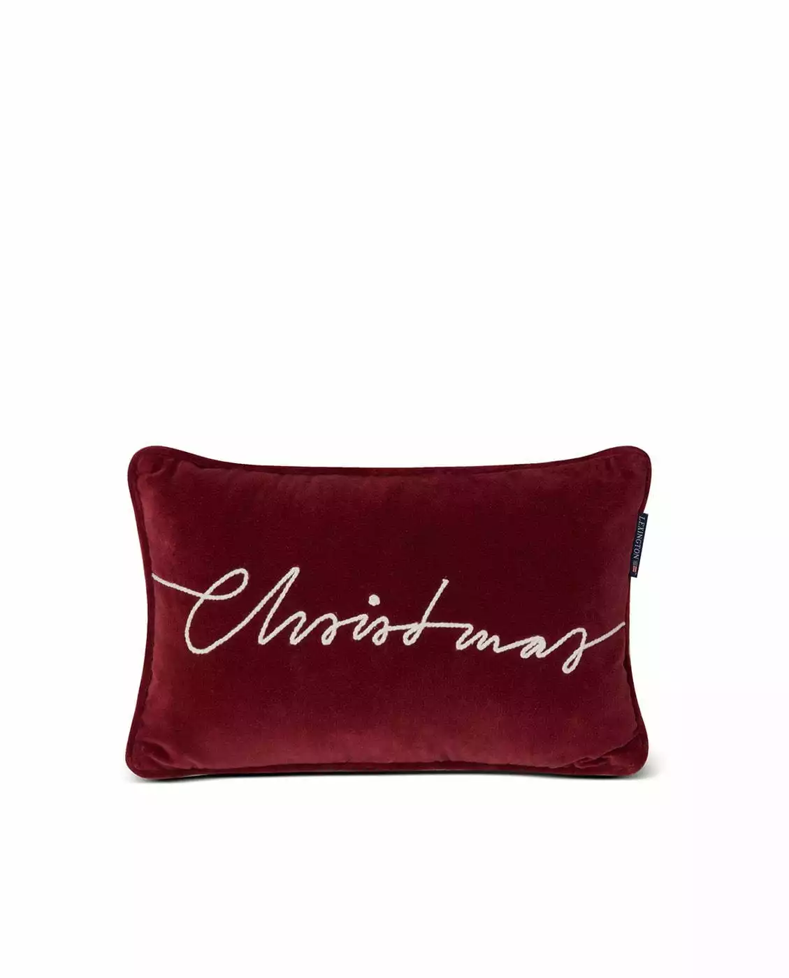 Lexington Christmas Cotton Velvet Prydnadskudde 3 Lexington Christmas Cotton Velvet Prydnadskudde