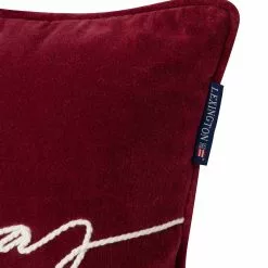 Lexington Christmas Cotton Velvet Prydnadskudde 16 Lexington Christmas Cotton Velvet Prydnadskudde -Sängkläder försäljning LexingtonChristmasCottonVelvetPrydnadskudde2