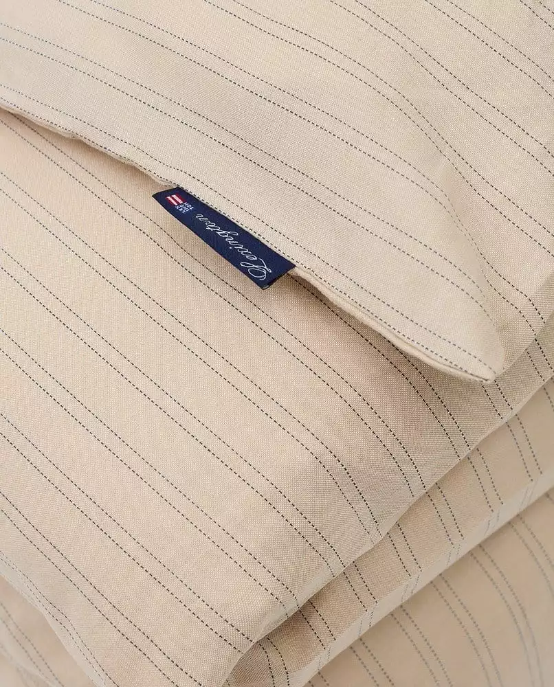 Lexington Striped Lyocell/Cotton Påslakan 4 Lexington Striped Lyocell/Cotton Påslakan - Bild 2