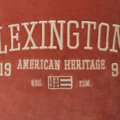 Lexington Logo Message Cotton Velvet Kuddfodral -Sängkläder försäljning LogoMessageCottonVelvet3