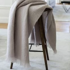 Millenotti Mille Notti Senzo Pläd 130x170 -Sängkläder försäljning MilleNottiSenzoPlad130x170 offwhite1