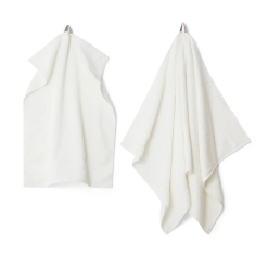 Lexington Hotel Cotton/Modal/Mulberry Silk Handduk -Sängkläder försäljning Mullberrywhite2