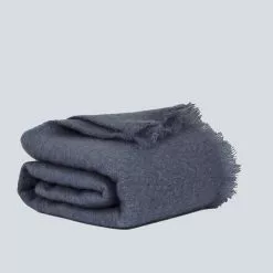 Millenotti Mille Notti Senzo Pläd 140x200 -Sängkläder försäljning SENZOPLAD morkbla