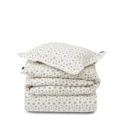 Lexington Snowflake Printed Flannel Påslakanset
