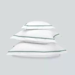 Millenotti Mille Notti Singolo EKO Örngott -Sängkläder försäljning SingoloEKOOrngott2 gron