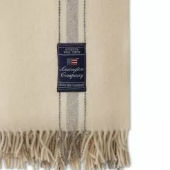 Lexington Striped Recycled Wool Filt -Sängkläder försäljning StripedRecycledWoolThrow2