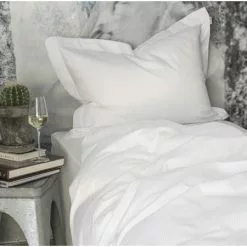 Boras-cotton Turiform Turistripa Svanemerket Påslakanset -Sängkläder försäljning Turistripa vit1