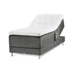 Viking Wik Flex Ställbar Säng -Sängkläder försäljning VIKINGBEDSWIKFLEXMONTECARLO17MORKGRA