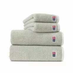 -Få 4 Betala För 3- Lexington Handduk 100x150 -Sängkläder försäljning VintageGreenWhite