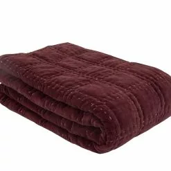 Boras-cotton Borås Cotton Bordeaux Överkast