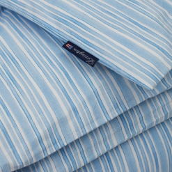 Lexington Striped Cotton Poplin Påslakanset 8 Lexington Striped Cotton Poplin Påslakanset -Sängkläder försäljning Whiteblue1