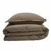 Gripsholm Bäckebölja Påslakanset -Sängkläder försäljning baddset backebolja brun 150x210 50x60 1