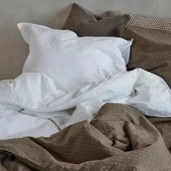 Gripsholm Bäckebölja Påslakanset -Sängkläder försäljning baddset backebolja vit 150x210 50x601 1