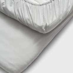 CURA Of Sweden Calm Bomull Dra-på-lakan EKO -Sängkläder försäljning drapalightgrey