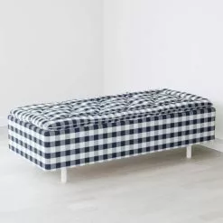 Hastens Hästens Superia Ramsäng Inkl BJ Bäddmadrass -Sängkläder försäljning hastens superia blue check ramsang