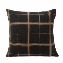 Lexington Checked Brushed Cotton Prydnadskudde