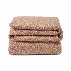 Lexington Printed Giraffe Organiskt Bomull Sateen Påslakan